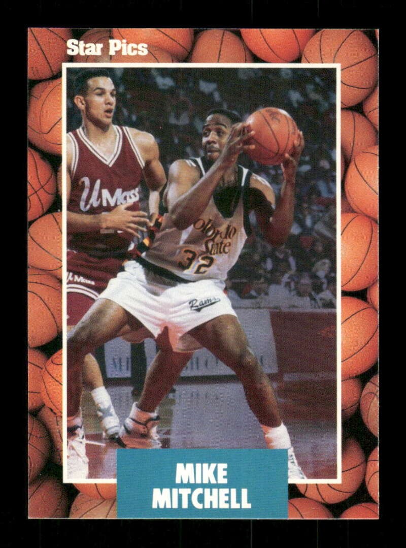 1990 Star Pics  #19 Mike Mitchell Colorado State Rams TZ1 BXCP70