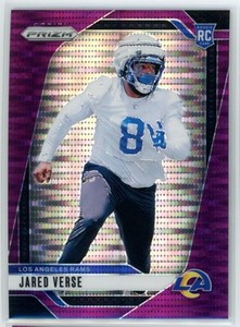 2024-25 Panini Prizm Jared Verse 341 Base Purple Pulsar RC