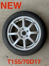 Spare Tire 17" fit 2015-2019 Subaru Legacy Donut Wheel T155/70D17 OEM 28151AL00A