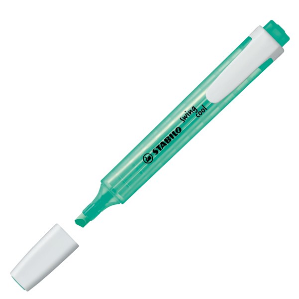Evidenziatore Swing Cool Stabilo - 1-4 mm - 275/51 (Turchese Conf. 10)