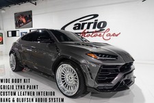 2021 Lamborghini Urus wide body kit, Grigio Lynx paint, custom leather