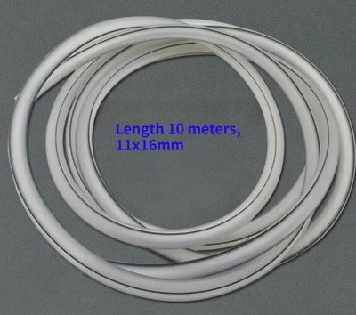10M 11x16mm Silicone Powder Hose Tube For Gema Powder Coating Spray Gun New