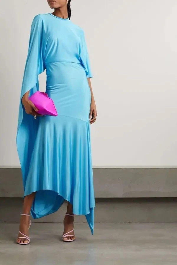 Stella McCartney — $2400 STELLA MCCARTNEY Cape Maxi Dress size 38 /us4
