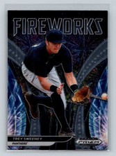 2021 Panini Prizm Draft Picks #F-TS Trey Sweeney Fireworks