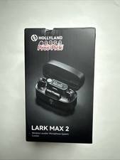 Hollyland LARK MAX 2 Combo 2.4GHz 2-Person Wireless Lavalier Microphone System