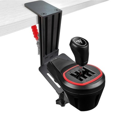 Sturdy Racing Sim Shifter Mount Holder - Adjustable & Compatible with Top Brands