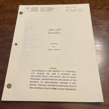 Simon & Simon D.J., D.O.A. TV Skript Vintage