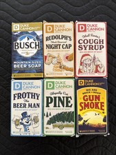 6 Bars Duke Cannon Assorted Scents Big Ass Brick of Soap 10 Oz Bar Soap - NEW
