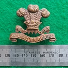 WW1 British 3rd Dragoon Guards Regiment Officers OSD Cap Badge 3 Lugs