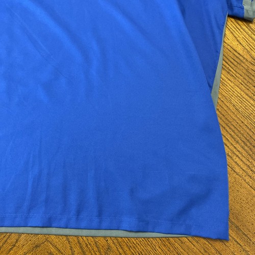 Men’s XXL Nike Golf Dri-Fit Golf Shirt - Valvoline Logo - Blue Gray Nice Pre Own - Picture 8 of 14