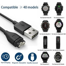 For Garmin Fenix 5 5S 5X Vivoactive 3 Vivosport USB Data Charging Cable