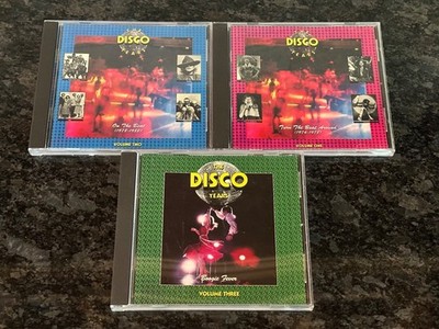 The Disco Years Vol 1-3 Turn The Beat Around, On The Beat, Boogie Fever CD Rhino