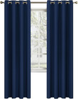 Navy Blue Curtains 84 Inches Long Blackout Curtains for Living Room Bedroom Blue