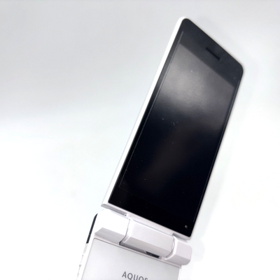 New SHARP AQUOS Keitai 3 806SH Flip Phone SIM Free Unlocked White