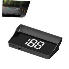 Heads Up Display For Cars Gps Speedometer Usb Cable Plug And Play 1 Pc White