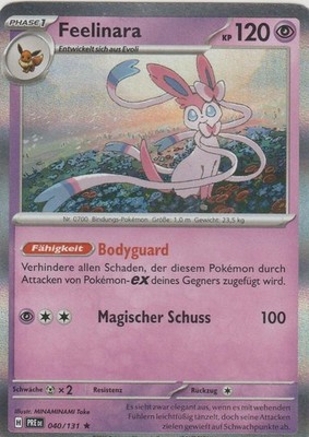Pokémon Feelinara Prismatic Evolutions Nr.40
