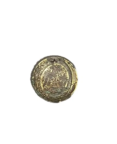 Gettysburg Dug Connecticut Coat Button 12th Corps Hospital