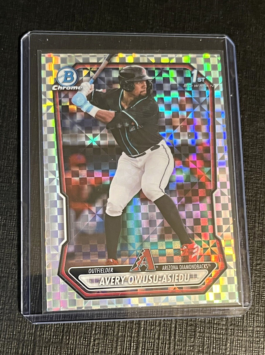 Bowman Chrome 2026 Avery Owusu-Asiedu 1st Bowman X-Fractor #BCP-202 Diamondbacks