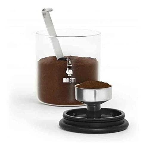 Bialetti - Tarro de café inteligente: hecho en vidrio para preservar el aroma del café - Foto 3 de 3