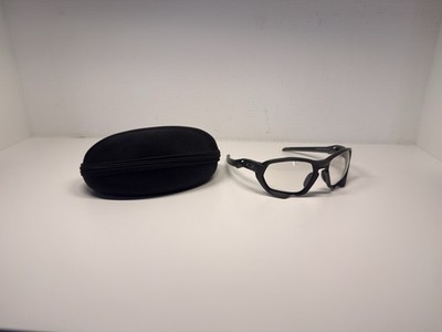 Oakley Plazma Carbon Polarized Schwarz + Etui & Box Top Zustand