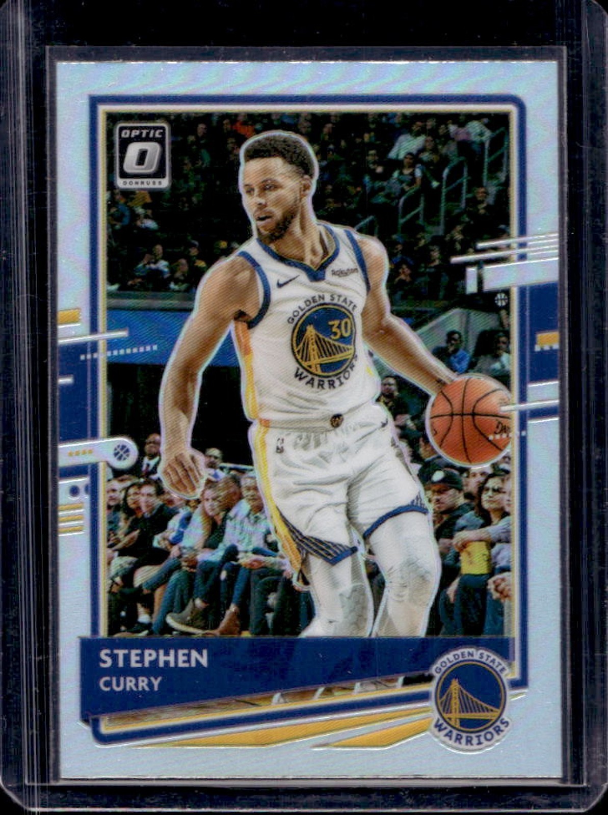 2020-21 Donruss Optic Stephen Curry Holo #17 Warriors