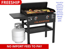 Blackstone 2-burner 28 Propane Flat Top Grill With Hard Cover Black