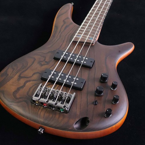 Bajo Eléctrico Ibanez SR4AH Ceniza/Nogal/Nyato 4 Cuerdas Prestige Limited Usado - Imagen 10 de 11
