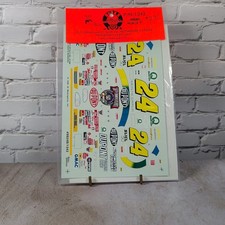 Slixx Jeff Gordon #24 DuPont 1998 Monte Carlo 1:25 NASCAR Decals 1342