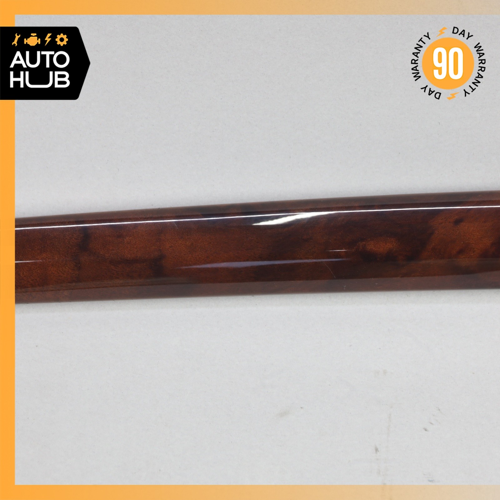 08-19 Maserati GranTurismo M145 Front Left Driver Side Door Panel Trim Wood OEM