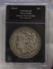 1904 O US Morgan Silver Dollar  VG Collectors Slab Bradford