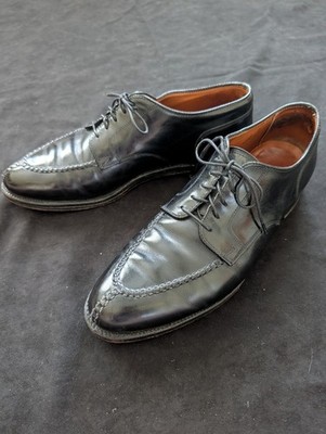 Alden 961 Black Calfskin Norwegian Front Blucher | Alden Model Project