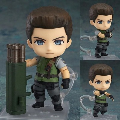 10CM Leon Kennedy Ada Wong Chibi Figure Resident Evil Articulated PVC Action Toy