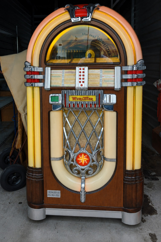 1946 Wurlitzer 1015 Jukebox Machine Vintage Antique Bubbler