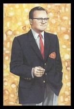 Lamar Hunt 1993 Goal Line Hall of Fame Art Collection #131 Kansas City Chiefs