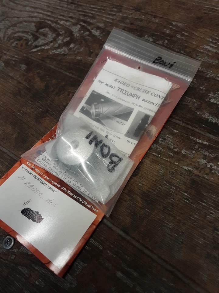 Комплект системы круиз-контроля Kyoko Triumph Bonneville/America/T100/Speedmaster - Изображение 3 из 4