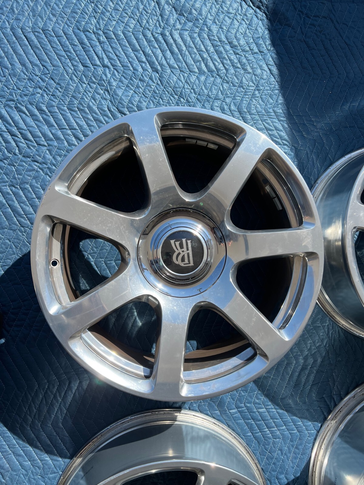 21” ROLLS ROYCE WRAITH, GHOST, DAWN 2014-2020 OEM Wheel Rim Front & Rear Set