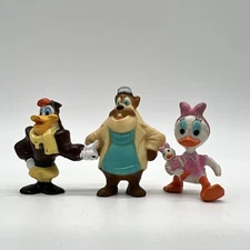 Duck Tails and Darkwing Duck Figures Toy Lot of 3 Set Bundle