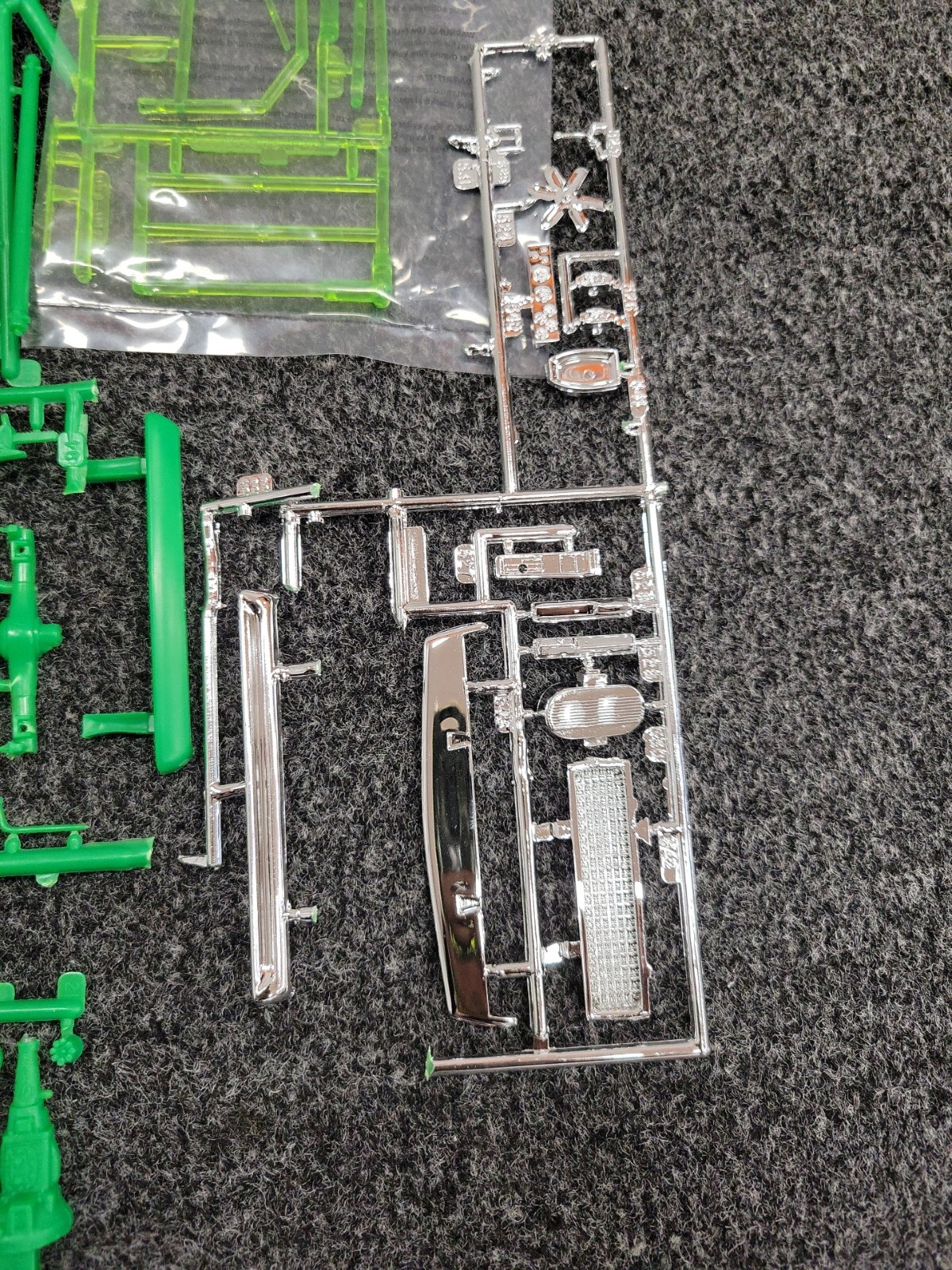 Jolly Green Gasser 65 Ford Galaxie Model Kit Parts Lot 1/25 eBay