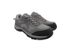 Aggressor Women's Steel Toe SP Safety Athletic Shoes 2501 Grey/Pink Size 9M