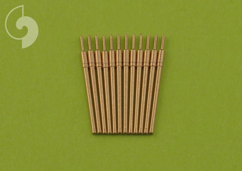 Armament Barrels For American Cannons 3in/50 7.62c Master SM-350-056 Scale 1:350