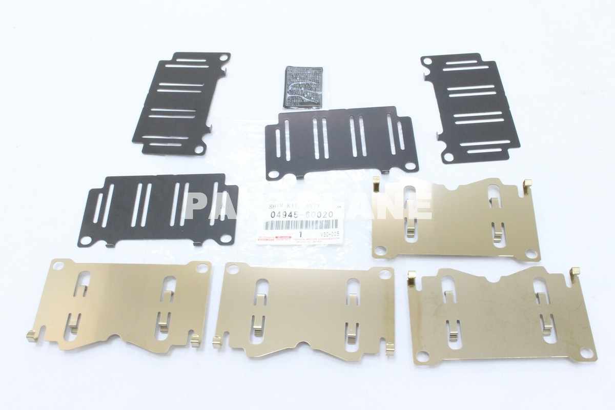 Lexus LX470 1998-2002 Land Cruiser OEM Front Brake Pad Shim Kit