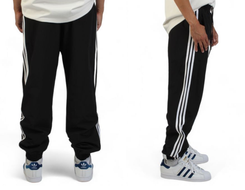 New Adidas Adicolor Woven Firebird Track Pants Black White Size 2XL - IT2501 - 第 9/9 張圖片