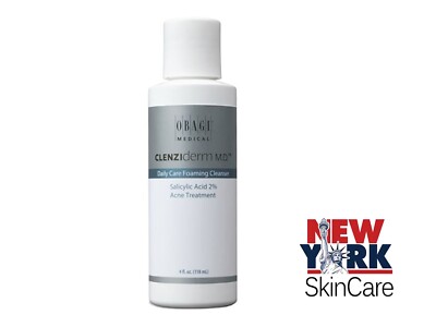 Obagi ClenziDerm MD Daily Care Foaming Cleanser Salicylic Acid 2% Acne Treatment