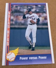 1991 Pacific Trading NOLAN RYAN Baseball Card #88 . TEXAS RANGERS. HOF 