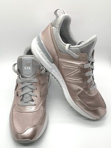 new balance 574 gray and rose gold