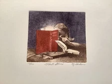 WJ Graham Children Lithograph Set of 2 Signed and Numbered Unframed