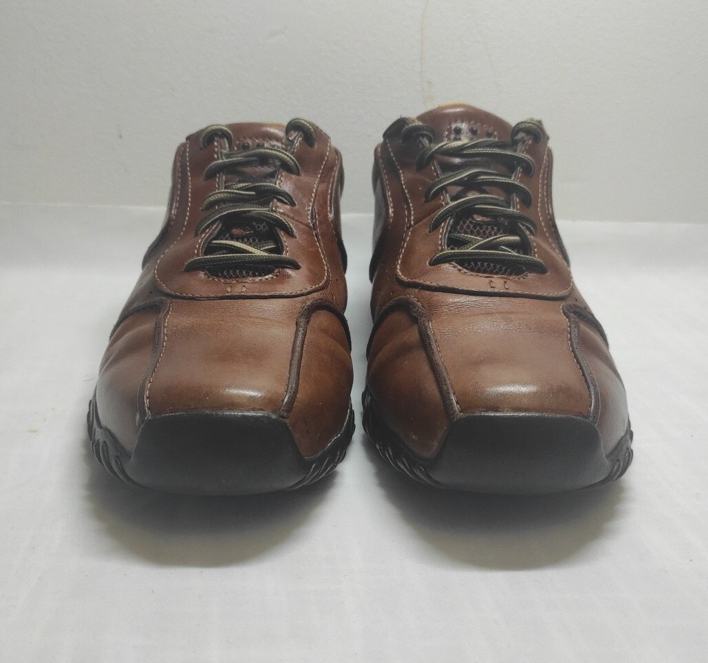 Timberland Men\'s 11 Lexington Avenue Saddle Brown Leather Smart Comfort Shoes Timberland Leather Lexington Avenue Lace-Up | Mercari main image 3