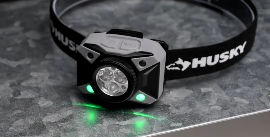  peak ドロップ型 LEDライト 500 LUMENS 5 MODE SPOT AND FLOOD HEAVY DUTY Husky LED HEADLAMP NEW