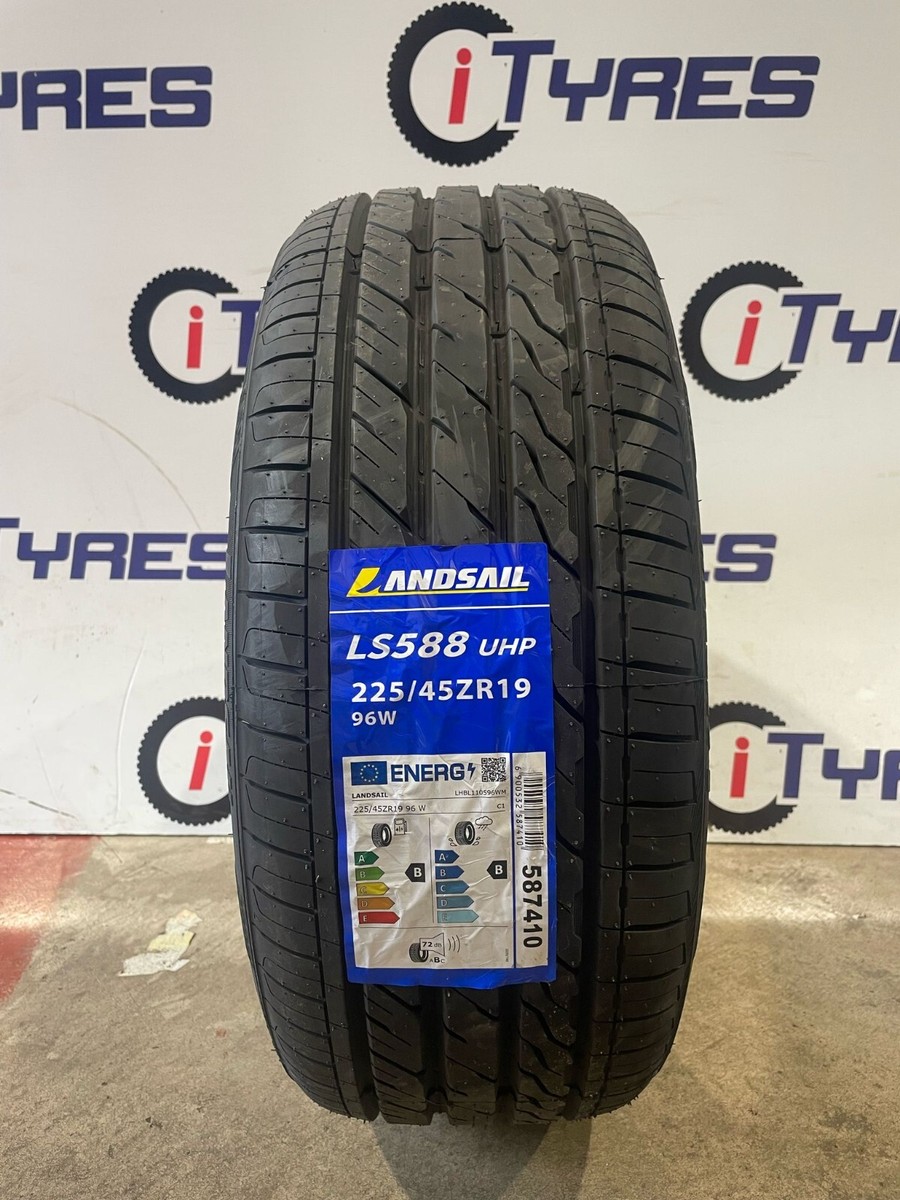 X2 225 45 19 LANDSAIL MID-RANGE TYRES, WITH AMAZING B,B