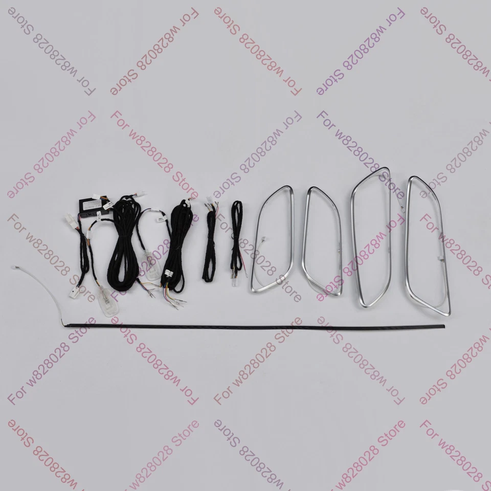 12 Colors LED Ambient Light Atmosphere Lamp Set For Mercedes-Benz A Class W176 - Image 2 of 4